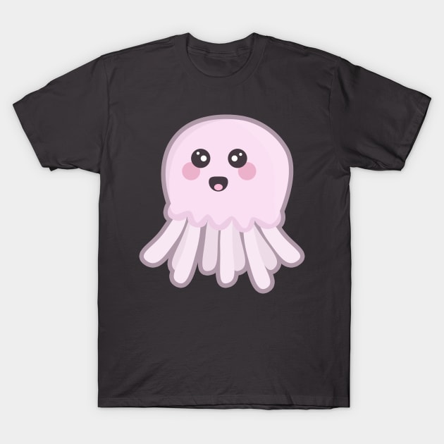 Kawaii Jellyfish T-Shirt by KawaiiNir